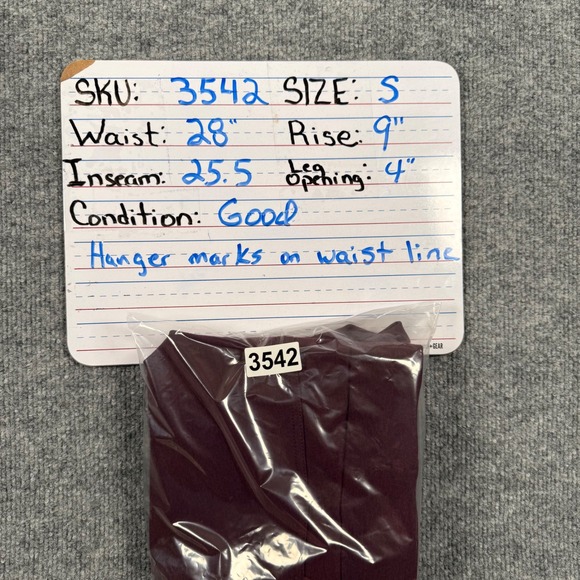 LOFT Size Small Leggings Mid Rise Ankle Textured Knit Ponte Pants Fall Fashion - Picture 9 of 9